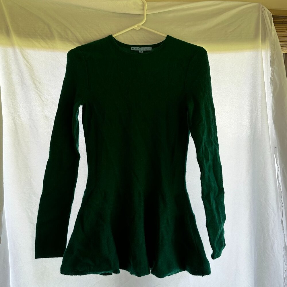 Antonio Melani Cashmere green sweater